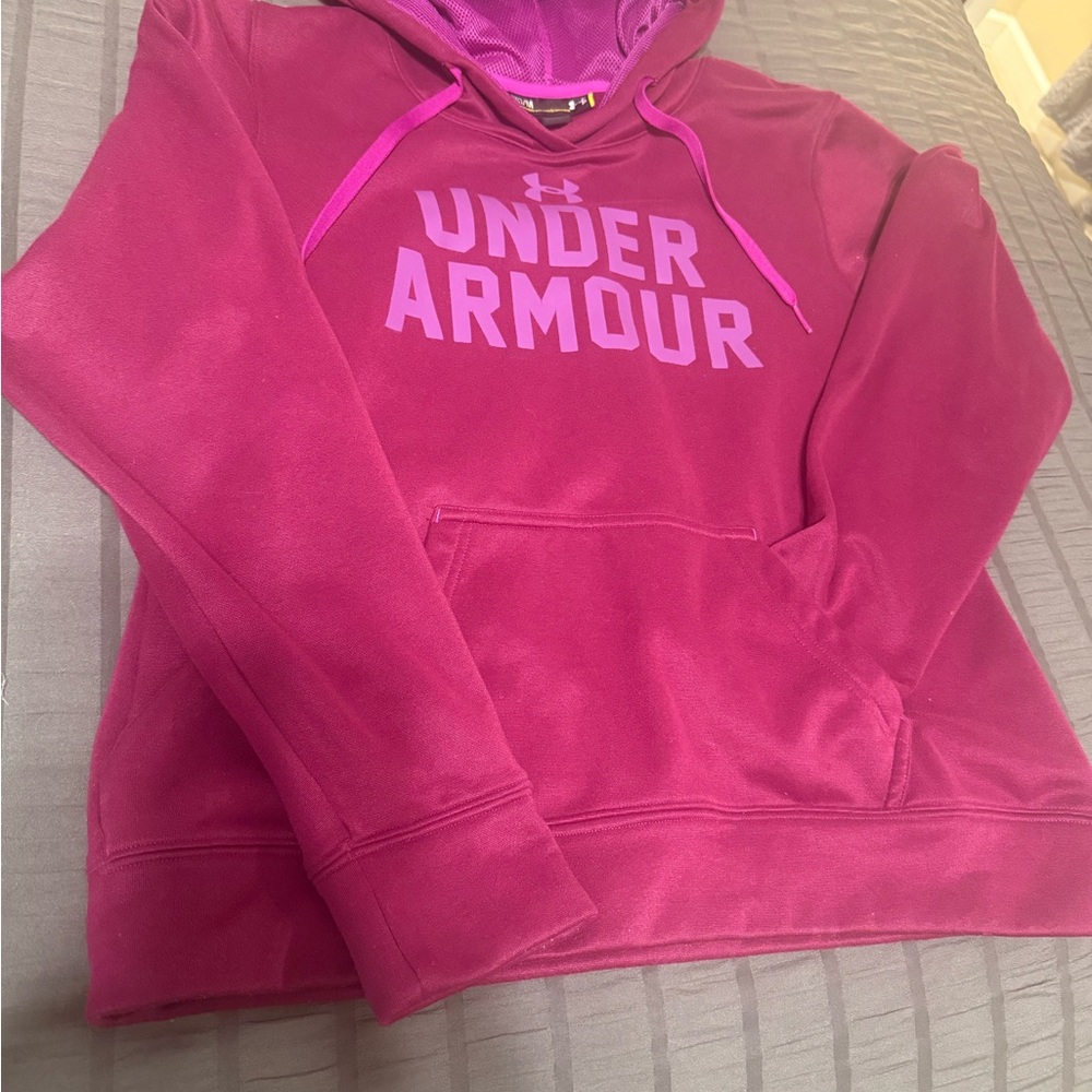 Under Armour Women's Magenta Hoodie